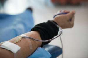 Blutspende hilft gegen Bluthochdruck